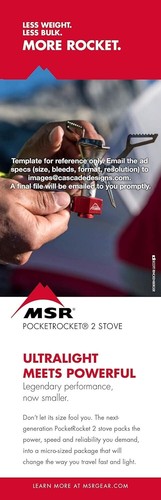 MSR PocketRocket 2 Ultralight Camping and Backpacking Stove - Picture 8 of 9