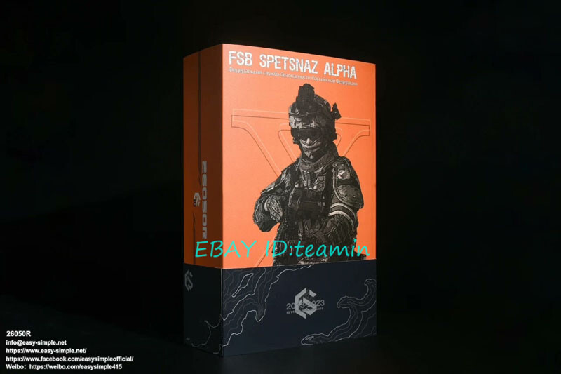 Easy&Simple ES 26050R Russia FSB Spetsnaz Alpha 1/6 Scale Easy&Simple ES 26050R Russia FSB Spetsnaz Alpha 1/6 Scale
