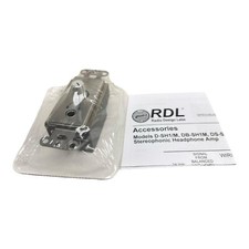 RDL DS-SH1 STEREO HEADPHONE AMPLIFIER NEW IN BOX