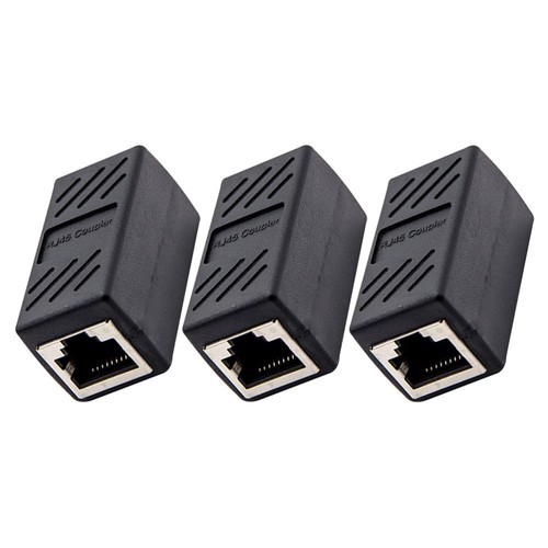 3St Ethernet- Auf -Koppler Cat-6-Koppler Ethernet-Extender-Adapter - Bild 7 von 20