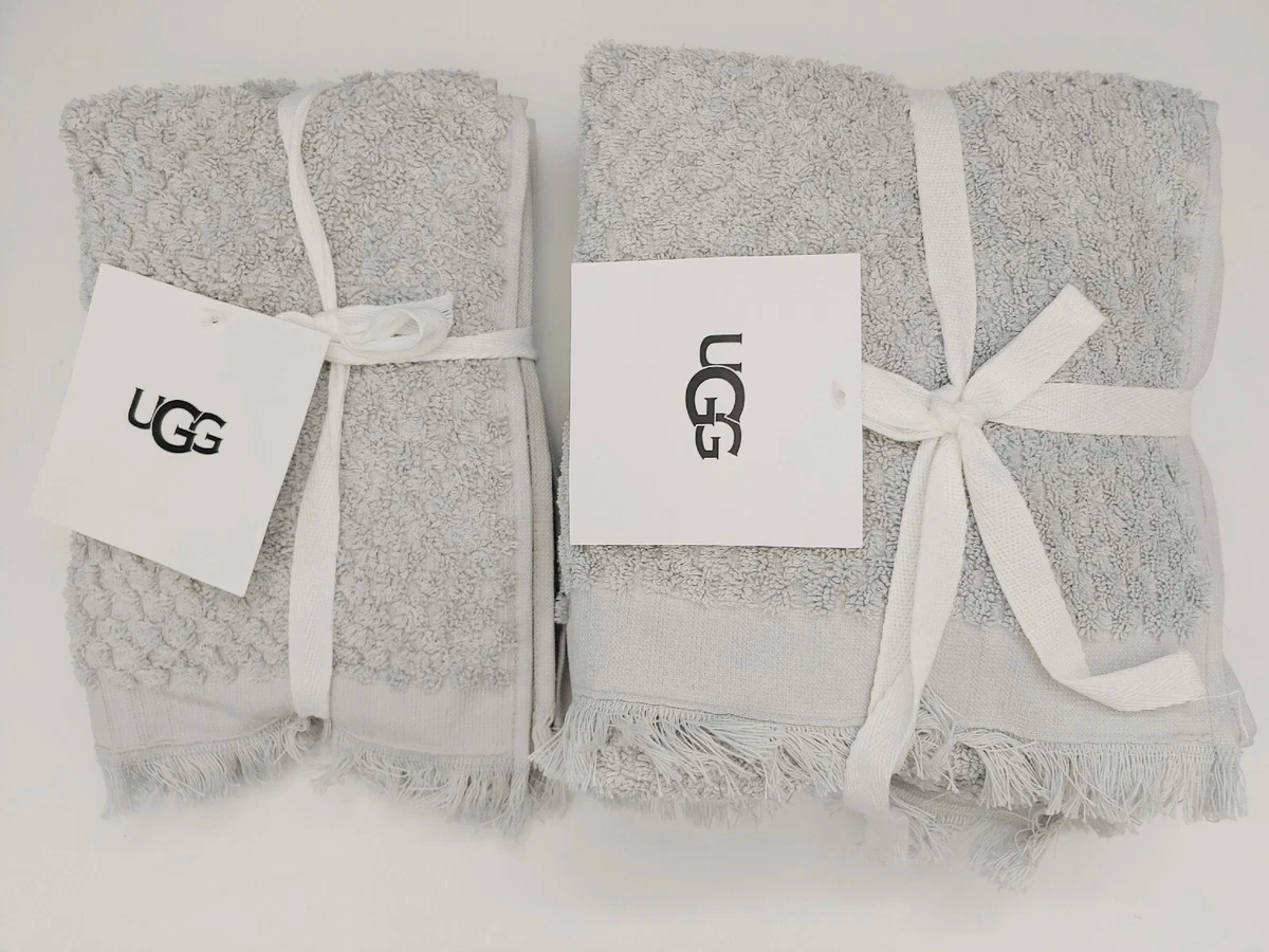 ugg bath towel + 2 hand towels set - ugg towel set - ugg towels