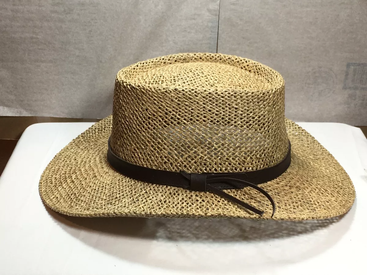 Stetson seagrass hat sales