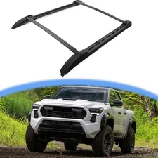 For Toyota Tacoma Double Cab 2005-2023 Top Roof Rack Cross Side Rails Bars Set