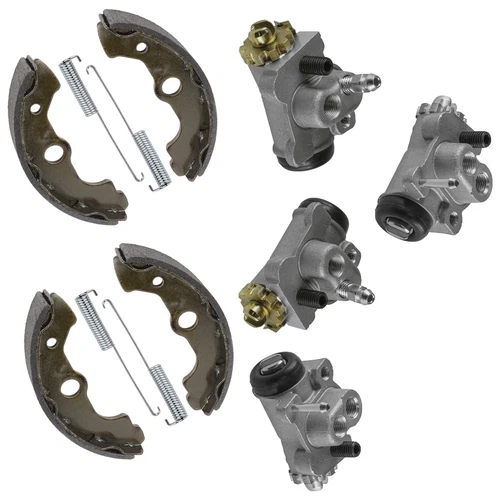 Front L/R Brake Cylinder & Shoe For Honda Fourtrax 300 TRX300FW 4x4 1988-2000 - Foto 7 di 7