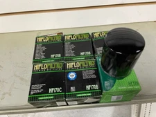Harley Oil Filters Pk of 6 HiFloFiltro 170B&C 63805-80A 63805-80T 63796-77