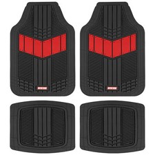 Motor Trend Heavy Duty Premium Rubber Car Floor Mats Heavy Duty All Weather