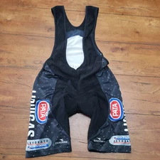Vintage MB Bergamo Cycling Bibshorts Compression Shorts Bib Pata Liquigas 6" 16"