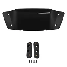 7'' Windshield & Bracket Riser Fit For Harley CVO Street Glide 2023-2025 Black