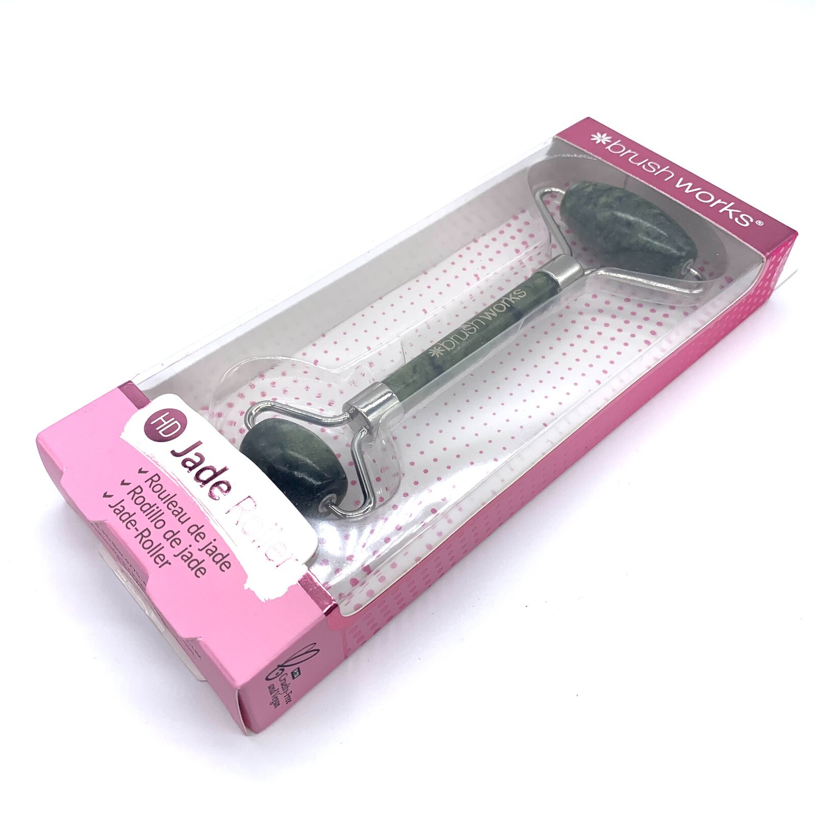 Brushworks JADE ROLLER Reduce Pores Wrinkles and Puffiness NEW IN BOX - Image 3
