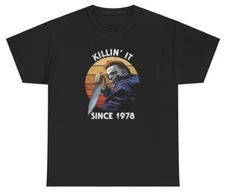 Killing It Since 1978 T Shirt Funny Horror Meme Cursed Gen Z Humor Tee