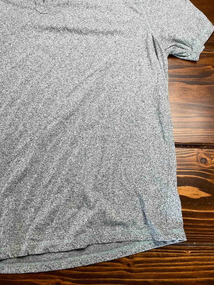 Method Shirt, Men's Size XL, Gray, Henley Shirt, Short Sleeve - Image 4 of 4