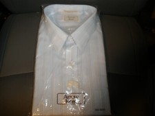 NEW Men s Dress Shirt Arrow Kent 17 1/2 -35 Big Man Long Sleeves Blue