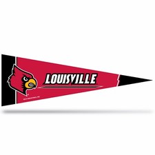 2 Louisville Cardinals Middleman Pennants. Felt. 14-1/2