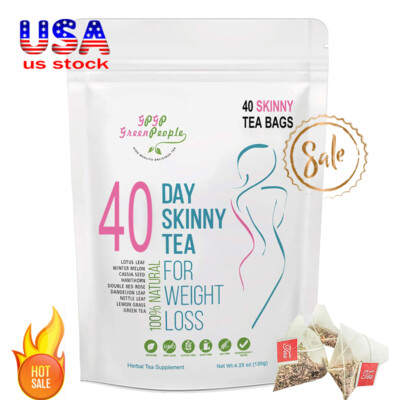 Extreme Weight Loss Herbal Slimming Tea Lose Weight Quick Fix For Obesity 40 bag