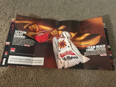 Vintage 1993 MARLBORO Gear Catalog SLEEPING BAG LIGHTER SHIRT HAT