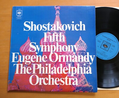 CBS 72811 Shostakovich Symphony no. 5 Eugene Ormandy CBS Stereo EXX