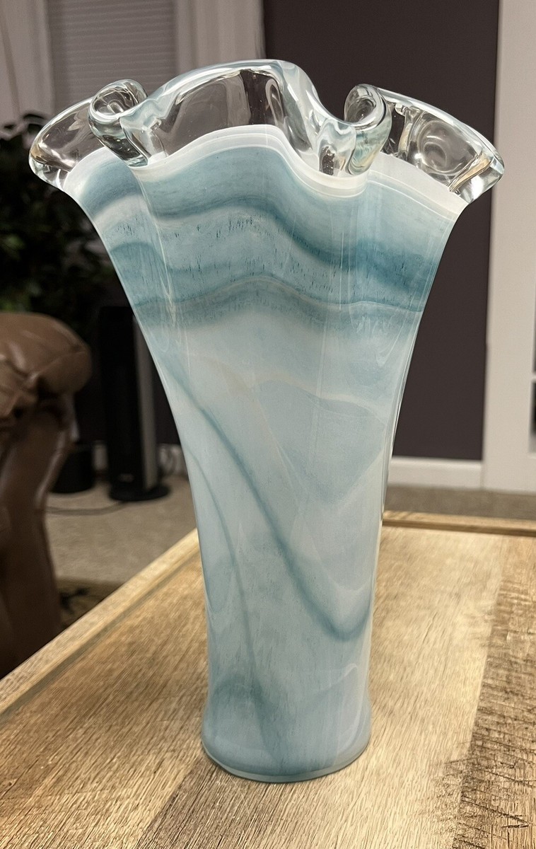 工芸品 FORNASA De MVRAN A L'INSEGNA DEL MORETO Vintage Fornasa De Murano l'Insegna Del Moreto Red White
