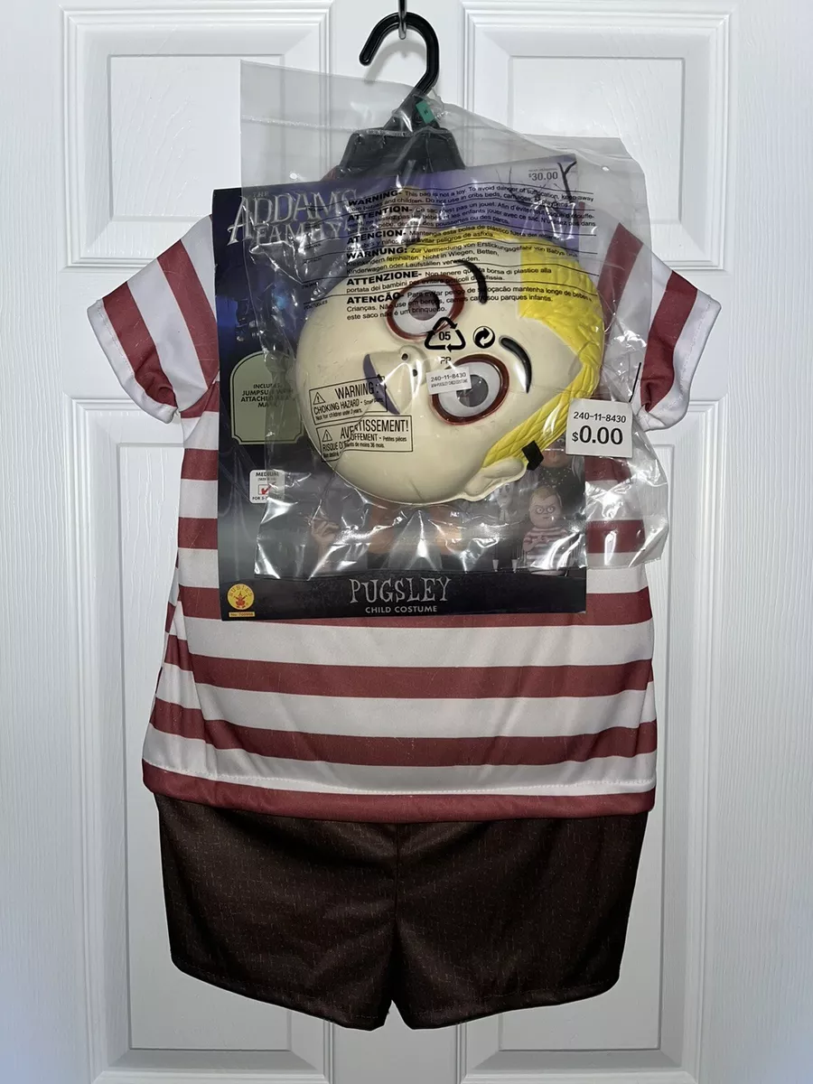 Baby pugsley top addams costume