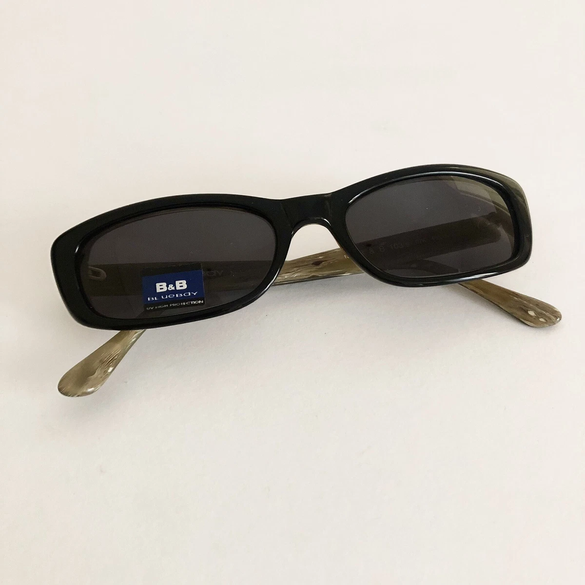 Occhiali Da Sole Polarizzati Vintage Con Protezione UV400. Modello Ovale Stile Gatto, Unisex. Con Custodia Rigida Inclusa. Montatura Nera E Lenti Marroni. - 2