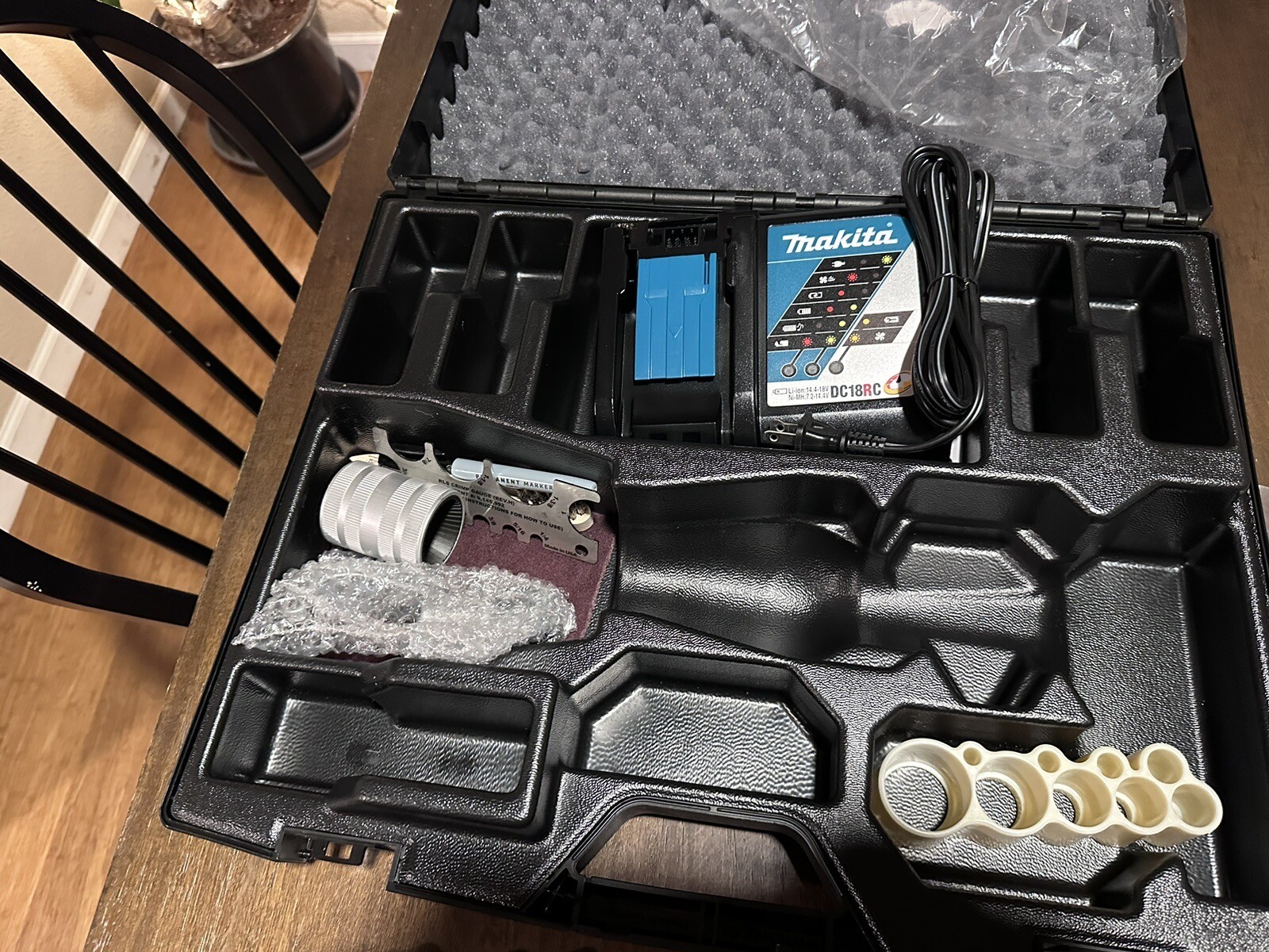 🌟🎈 PARKER ZoomLock RPTK5 RLS Makita 5 Jaws Klauke Crimping Tool Kit MAP2L19CER eBay