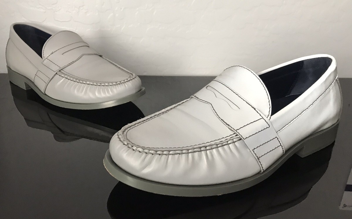 Cole Haan Air Monroe Penny Silver Reflective 3M Loafer Men display picture 3