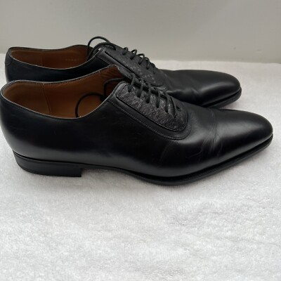 Gucci leather dress shoes 9.5 Gucci Horsebit Loafers Black Men 9.5 Leather Dress Shoes Tom  main image 4