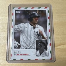 2023 MLB Topps HOLIDAY CD 3 JUAN SOTO  NEW YORK YANKEES REINDEER VARIATION