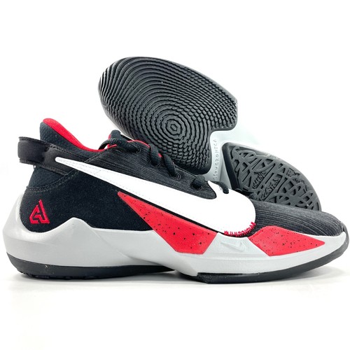 Nike Freak 2 GS Bred Black White Red 