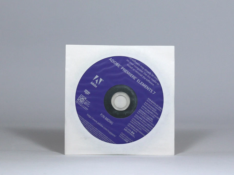 Adobe Premiere 7 Elements versione completa, multilingue per Windows - nuovo