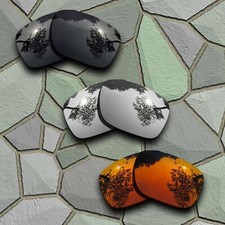 Chrome Black Red Orange Polarized Lenses Replacement For-Arnette Boiler