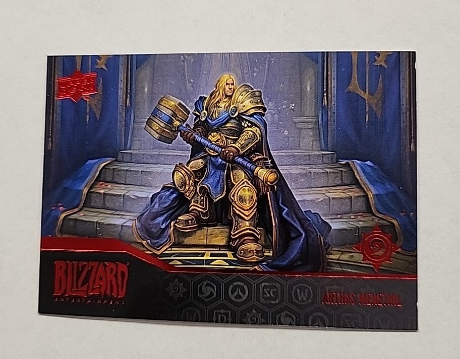 🎯🔥Blizzard Legacy Arthas Menethil #126 Red Horde Parallel