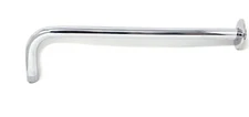 15 Inch Shower Arm Stainless Steel Wall-Mounted Showerhead Arm Chrome Finish