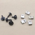 10 For Honda & Acura 90308-SB2-013, 90114-SE0-000 Splash Shield Screw & Nut Set