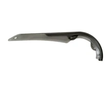 BMX Bicycle Chain Guard - 16" Long - Smoke Gray Plastic + Mounting Hardware 