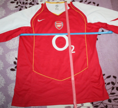 Arsenal Home 2002/2004 Nike 118817 Vintage O2 Football Shirt Arsenal Home 2002/2004 Nike 118817 Vintage O2 Football Shirt