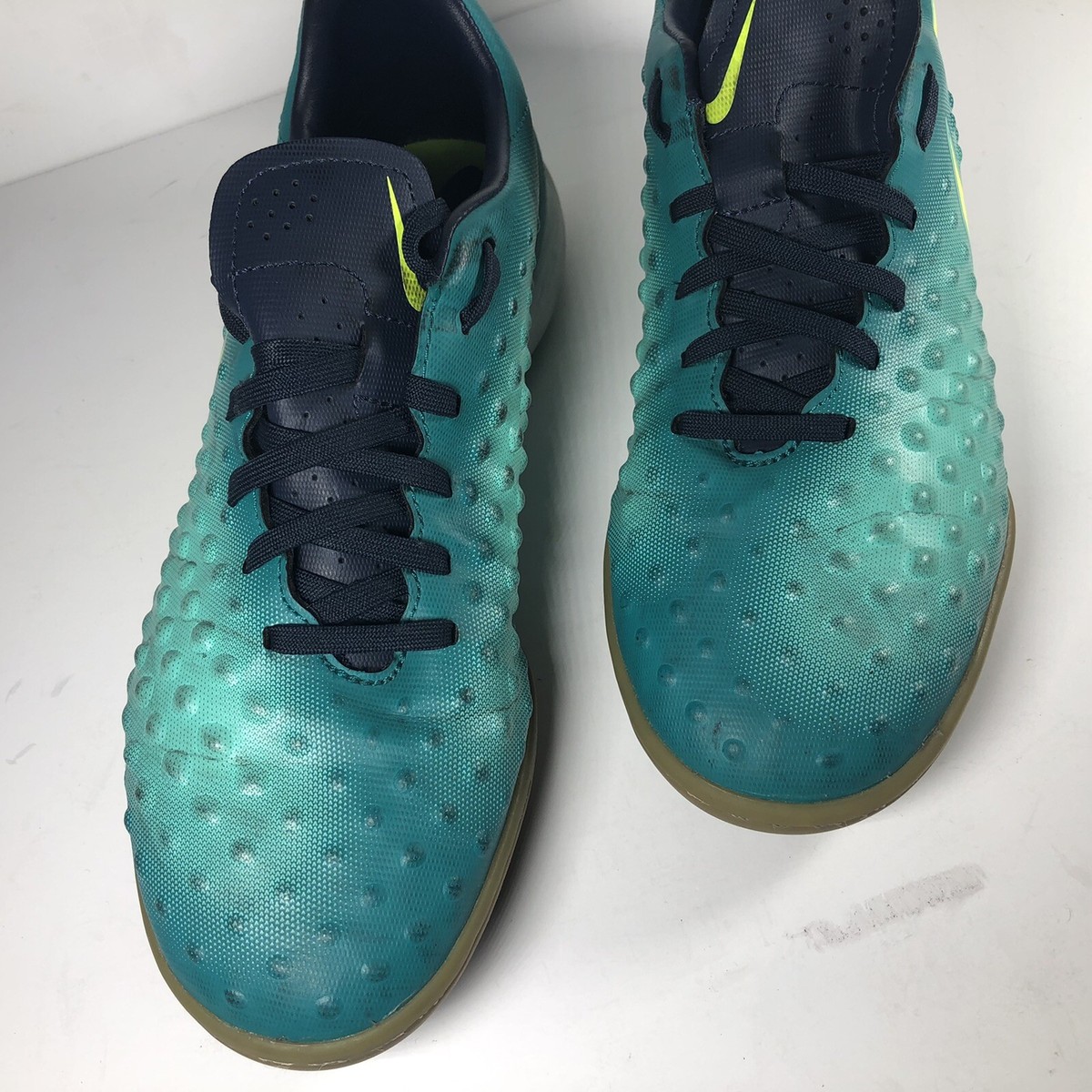 Nike US 7 MagistaX Onda II IC Sneaker Rio Teal/Volt-Obsidian  display picture 3