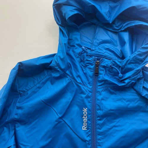 Reebok Blue Lightweight Hooded Raincoat 