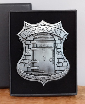 Harry Potter Unspeakable Badge The Wizarding Trunk Ministry of Magic Pin