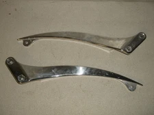 Pair of Polished Fender Struts for 2009-2010 Big Dog Motorcycle BDM "Wolf" Model