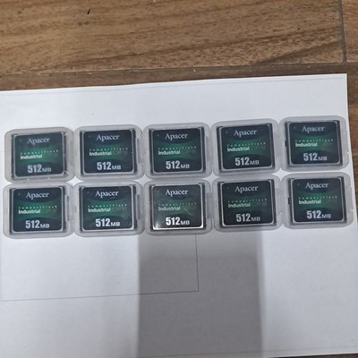 10PCS Apacer 512MB CFIII Memory card   Industrial Compact Flash Card