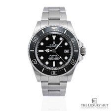 Rolex Sea-Dweller Deepsea 136660 - 2024, Full Set Stainless Steel 44mm Black ...