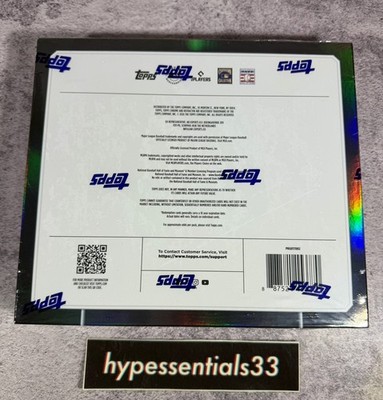 2026 Topps Chrome Black Baseball Hobby Box Factory Sealed In Hand