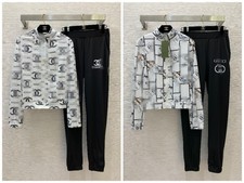 2026 womens fashion casual sports set thin zip top  elastic pants new