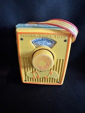 Vintage Fisher Price 1969 Music Box Pocket Radio 