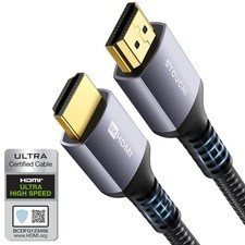 6ft Ultra High Speed HDMI Cable 48Gbps, 8K60Hz 4K120Hz - Eco-Friendly