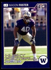 2009 Pizza Hut Washington Huskie Football Mason Foster Washington Huskies #40