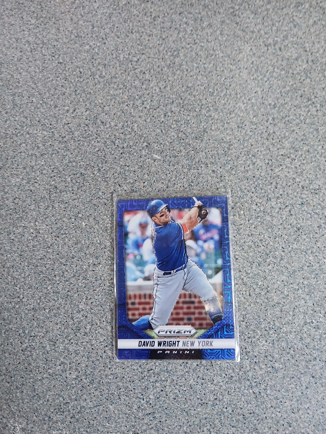 David Wright 2014 Panini Prizm Blue Prizm # 70 /75