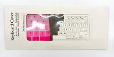 Apple MACBOOK Pro 13" 16" Silicone Keyboard Cover Skin Protector Pink NEW 