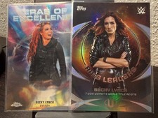 WWE Becky Lynch Lot Topps Chrome Eras Of Excellence & Universe Ring Leaders