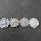 90% Silver Washington Quarters, $1 Face Value